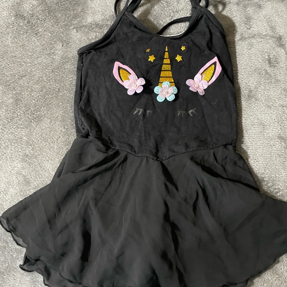 Girl’s unicorn leotard